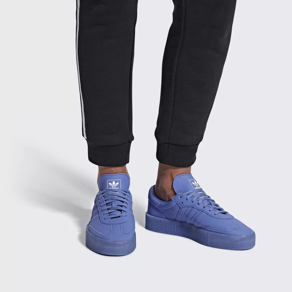 Adidas Samba Rose Tenis Morados Para Mujer (MX-21512)